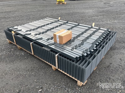 Qty of 75 Meter (1,63m x 2,50m) Site Fence (Unused)