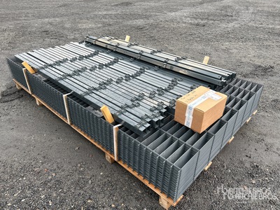 Qty of 75 Meter (1,43m x 2,50m) Site Fence (Unused)