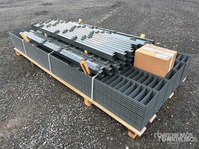 Qty of 75 Meter (1,03m x 2,50m) Site Fence (Unused)