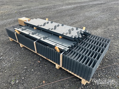 Qty of 75 Meter (1,03m x 2,50m) Site Fence (Unused)