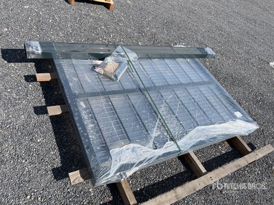 Double Wing Door (2,00m x 3,00m) for Site Fence (Unused)