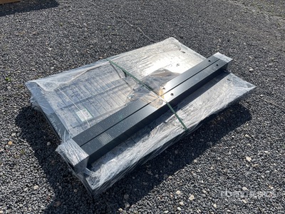 Double Wing Door (1,00m x 3,00m) for Site Fence (Unused)