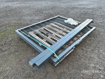 Double Wing Door (1,80m x 3,00m) for Bauzaun (Unused)