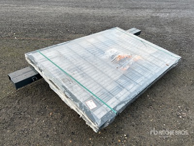 Double Wing Door (2,00m x 3,00m) for Bauzaun (Unused)