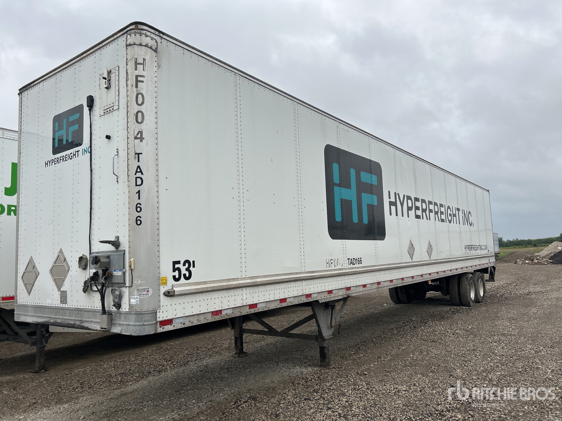 2019 Hyundai 53 ft x 102 in T/A Van Trailer