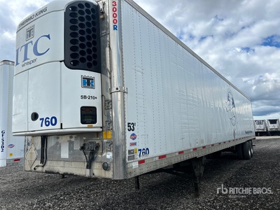 2009 Utility 3000R 53 ft x 102 in T/A Remolque refrigerado