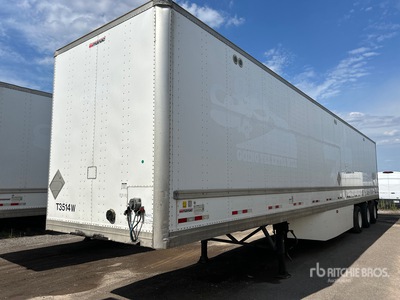 2017 Manac 53 ft Tri/A Van Trailer