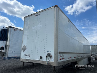 2017 Manac 53 ft Tri/A Van Trailer