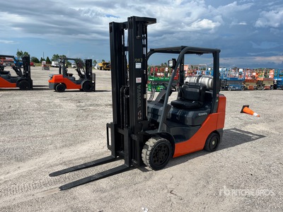 Toyota 8FGCU30 5120 lb Cushion Tire Forklift