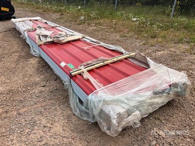 Quantity of (402) 12 ft Steel Roofing