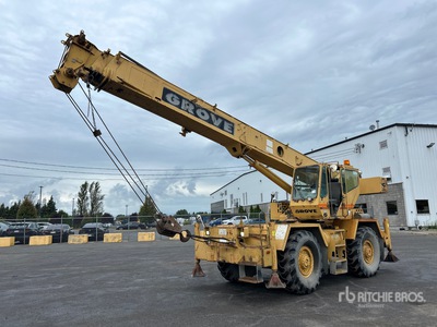 1989 Grove Grue hydraulique sur camion
