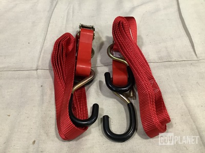 (693) ShockStrap Ratchet Tie Down Straps