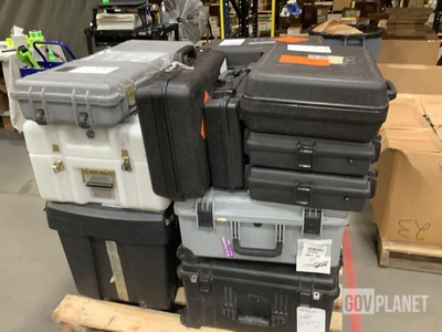 (16) Assorted Storage Cases