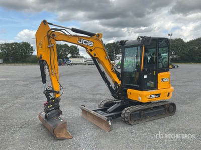 2022 JCB 36C-1 Mini Excavator