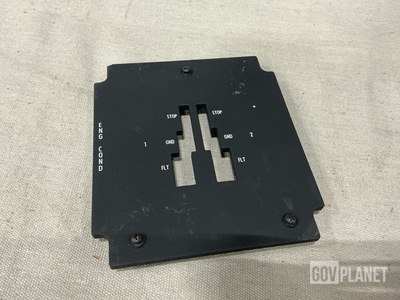 (4) 145E2310-1 Indicating Light Transmitting Panels