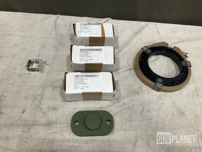 (1) Armature Support, (1) Electromagnet Relay, (4) Covers & Assorted Items