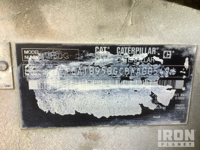 CARGADOR FRONTAL 2004 CATERPILLAR 950GSERIESII