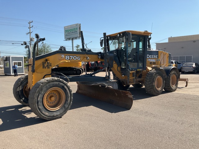 2018 John Deere 870G Motor Grader