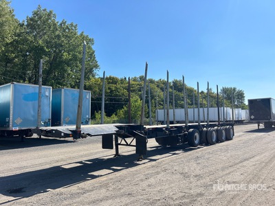 2004 Manac 48 ft Quad/A Log Trailer