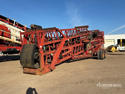 1978 Elrus 36 in x 116 ft Portable Stacking Conveyor
