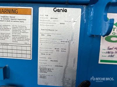 Genie 2WD Diesel Piattaforma monobraccio articolata