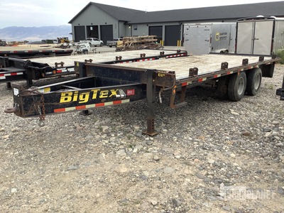 2002 Big Tex 20 ft T/A Pritsche Anhänger