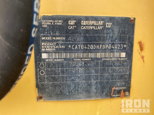 RETROEXCAVADORA 2002 CATERPILLAR 420D