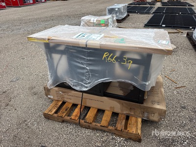 55 in Adjustable Height Propane Fire Pit Table w/ Lid (Unused)