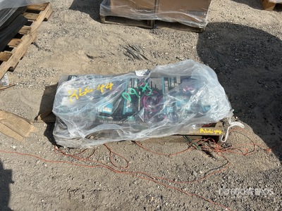 Quantity of (4) 1 Gauge 25 Ft Heavy Duty Booster Cable