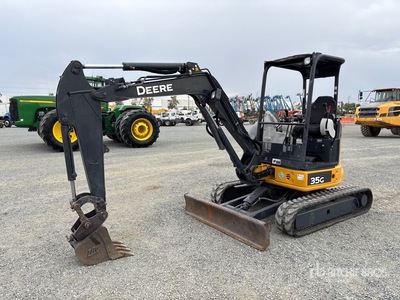2015 John Deere 35G Mini Excavadora