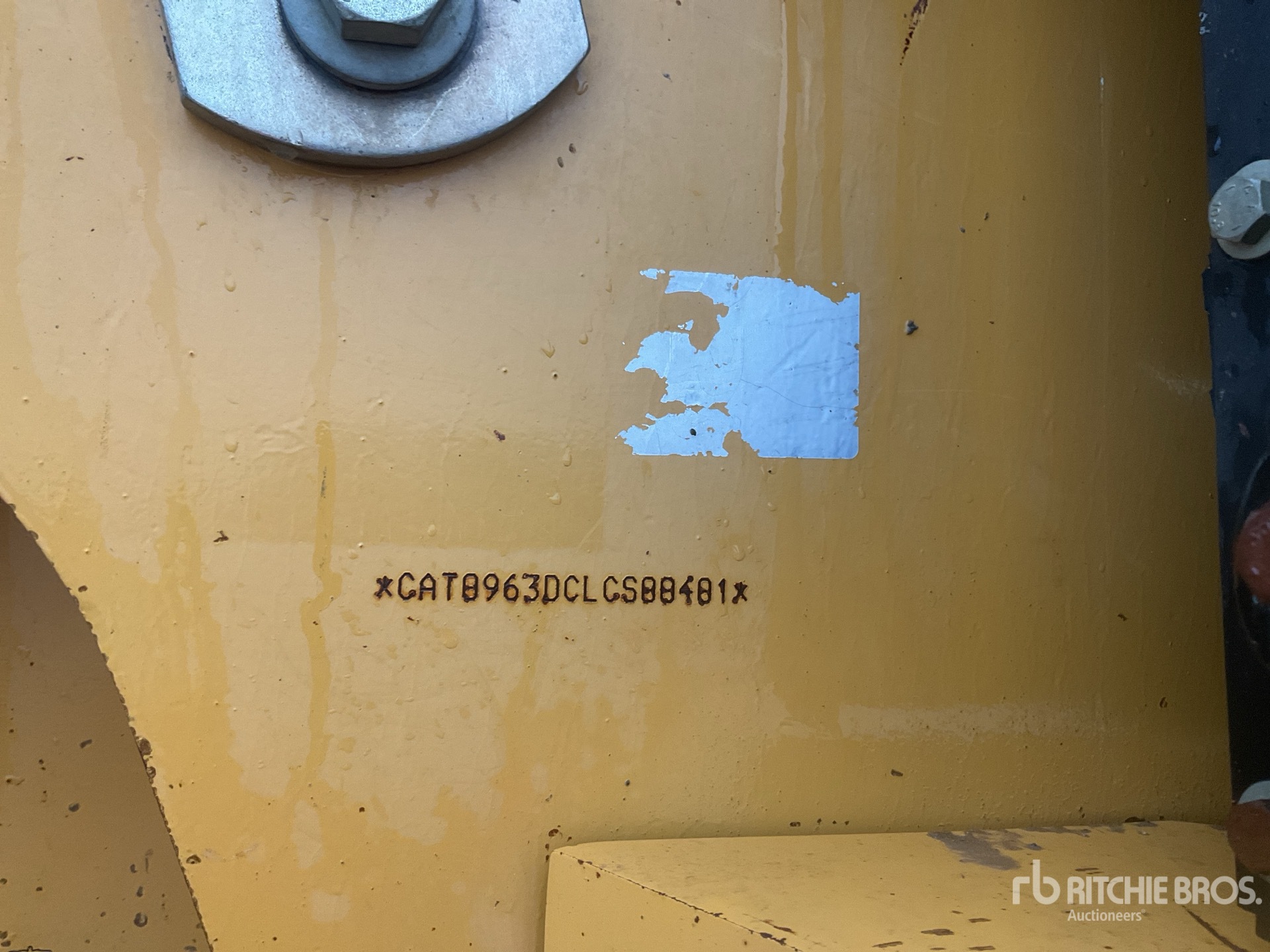 2008 Cat 963D Pala cargadora de cadenas