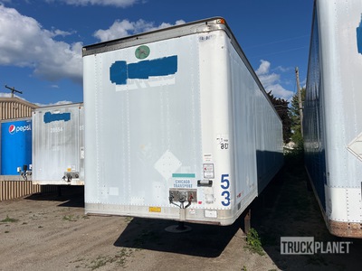 1999 Great Dane TR L53W102H13.5 53 ft T/A バントレーラー