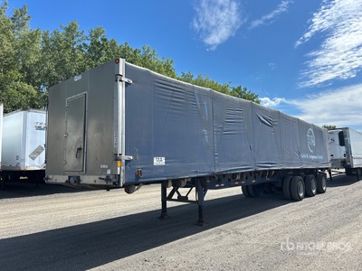 2012 Manac 10348 48 ft Tri/A Remolque con Lona