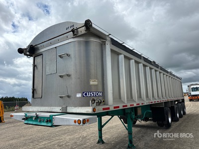 2006 Custom 36 ft Quad/A End Dump Trailer