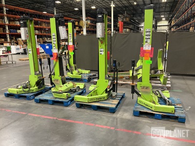 (6) Assorted ARI Hetra Mobile Column Lifts