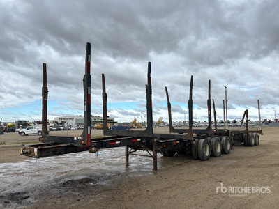 2006 Doepker Super B-Train Lead Hayrack مقطورة جذوع
