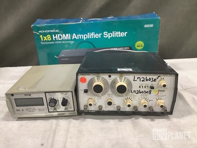 (2) Rotor Kit Assemblies, (1) Generator, (6) HDMI Splitters & Assorted Items
