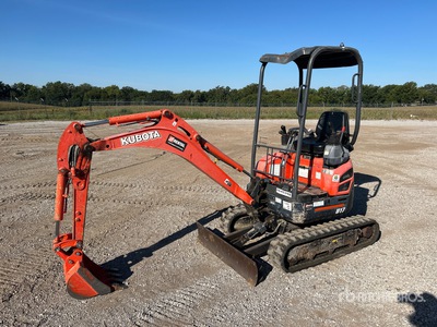 2018 Kubota U17 Mini Excavadora
