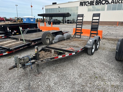 2018 MMDI 510RCMPH 10 ft T/A Equipment Trailer