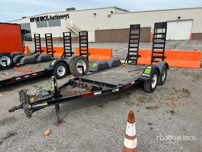 2018 Pratt CP0510 10 ft T/A Equipment Trailer