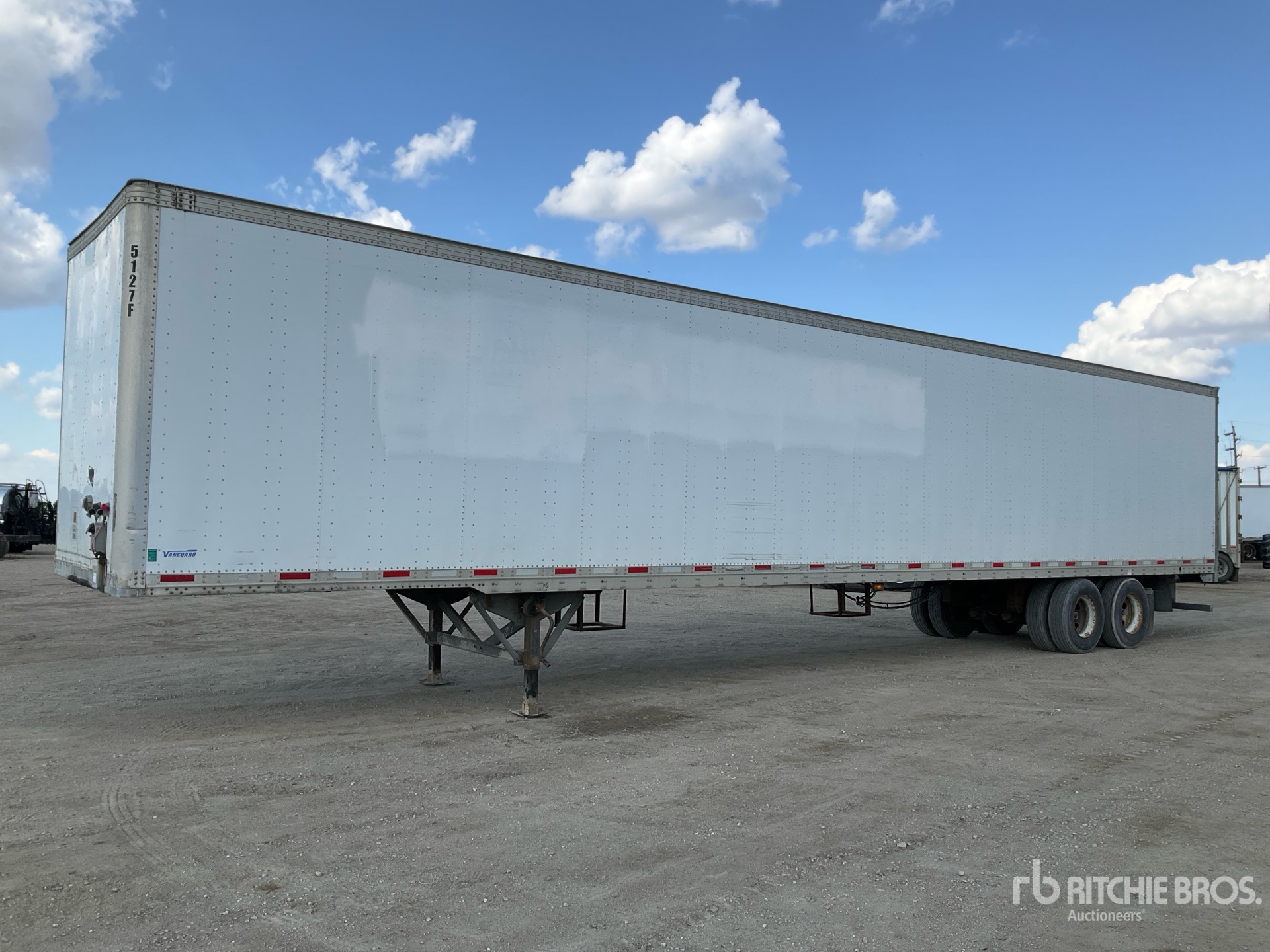 2012 Vanguard Van Trailer