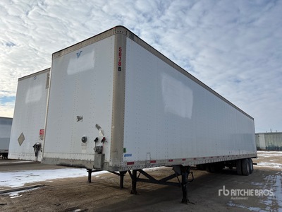 2007 Vanguard 53 ft x 102 in T/A Van Trailer