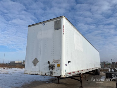 2005 Utility 53 ft x 102 in T/A Van Trailer