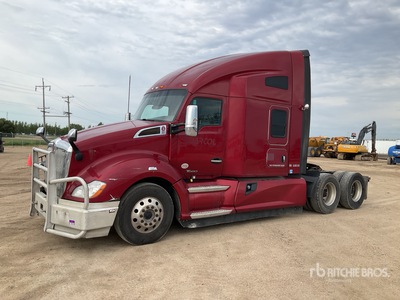2017 Kenworth Cabeza Tractora Cabina Dormitorio (Inoperable)