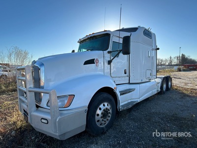 2008 Kenworth T600 6x4 Cabeza Tractora Cabina Dormitorio (Inoperable)