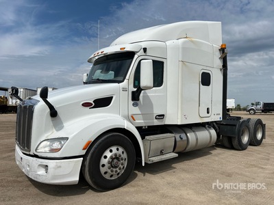 2016 Peterbilt 579 6x4 T/A Sleeper Truck Tractor (Inoperable)