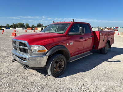 2012 Ram 5500HD 4x4 Crew Cab Ciężarówka użytkowa