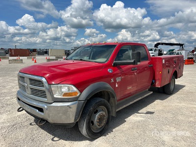 2012 Ram 5500HD SLT 4x4 Crew Cab Cab & Chassis