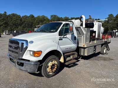 Harsh on 2015 Ford F-650 4x2 Boom Truck