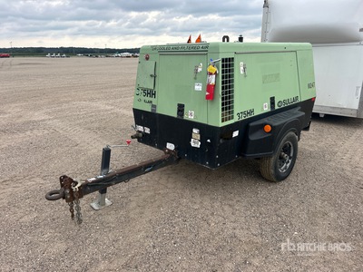 Sullair 375HHAF 375 cfm Mobile Luftkompressor